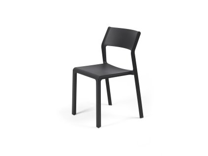 Židle NARDI TRILL BISTROT - antracite/ antracitově