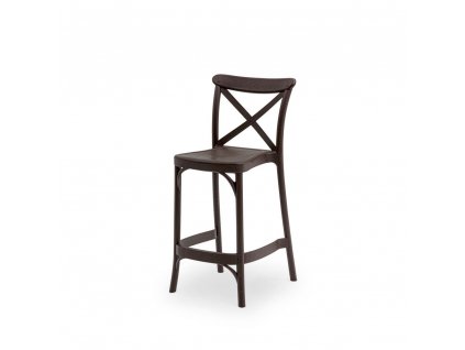 Barová židle / Hoker CAPRI 65 cm - hnědá