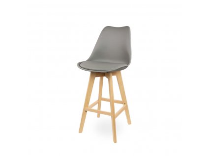 Barová židle / Hoker FAVORITO PEPE/ AUTRONIC - šedá