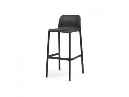 Barová židle / Hoker NARDI FARO 76 cm - antracitově šedá