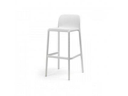 Barová židle / Hoker NARDI FARO 76 cm - bílá