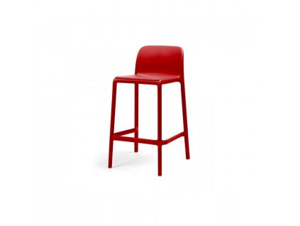Barová židle / Hoker NARDI FARO MINI 65 cm - červená