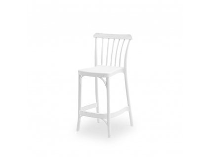 Barová židle / Hoker GOZO 65 cm - bílý