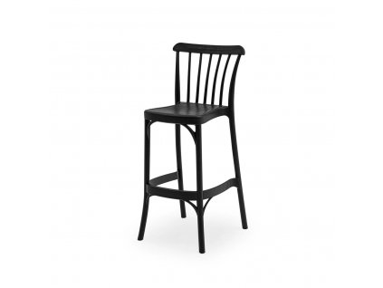 Barová židle / Hoker GOZO 75 cm - černý