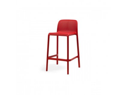 Barová židle / Hoker NARDI LIDO MINI 65 cm - rosso/ červená