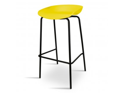Designová barová židle/ Hoker MONTANA 2/ Sting - žlutý