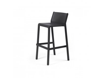 Barová židle / Hoker NARDI TRILL STOOL 76 cm - antracitově šedá