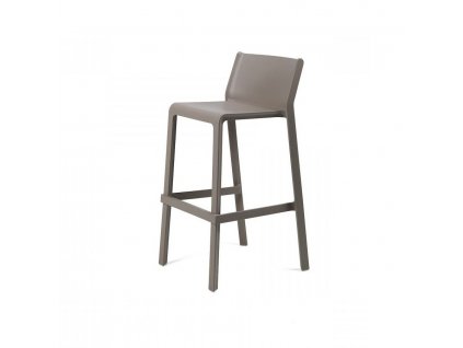 Barová židle / Hoker NARDI TRILL STOOL 76 cm - šedo hnědá