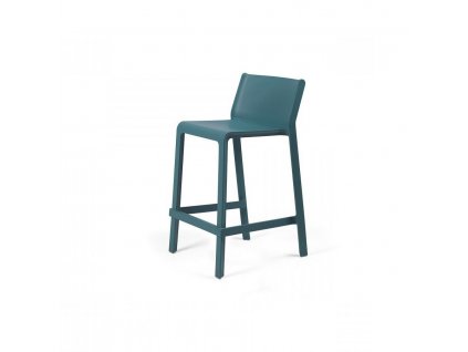 Barová židle / Hoker NARDI TRILL STOOL MINI 65 cm - modrá