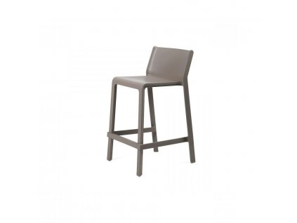 Barová židle / Hoker NARDI TRILL STOOL MINI 65 cm - šedo hnědá