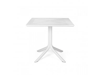 Zahradní stůl NARDI CLIP 80 cm - bianco/ bílý