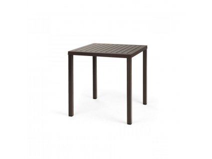 Zahradní stůl NARDI CUBE 70 cm - caffe/ kávově hnědý