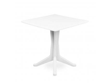 Plastový stůl Stylo PONTE 70x70 - bílý