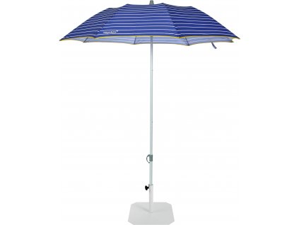 Zahradní slunečník Ezpeleta FOLD&GO 1,7m - modré pruhy