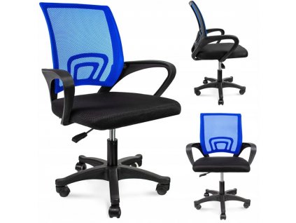 Kancelářská židle SMART DEX - modrá / černá