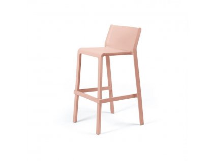 Barová židle / Hoker NARDI TRILL STOOL 76 cm - rosa bouquet/ růžová