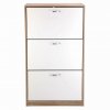 Botník výklopný Stylo SD-3341 113 x 60 x 24 cm - bílý / dub sonoma