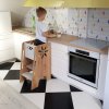 Dřevěná učící věž Kitchen helper6