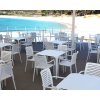 Židle s područkami Ezpeleta PARK - červený