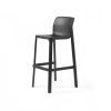 Barová židle / Hoker NARDI NET 76 cm - antracite/ antracitově