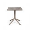 Zahradní stůl NARDI CLIP 70 cm - tortora/ šedo hnědý