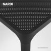 Zahradní stůl NARDI NET TABLE 100 cm - corallo/ červený