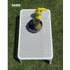 Zahradní stůl NARDI NET TABLE 100 cm - corallo/ červený