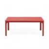 Zahradní stůl NARDI NET TABLE 100 cm - corallo/ červený
