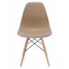 Skandinávská plastová jídelní židle Stylo EVA - béžová