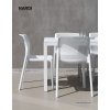Židle NARDI BIT - bianco/ bílá