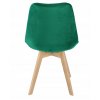 Jídelní čalouněná židle Stylo BARI - zelená