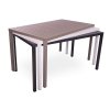 Zahradní stůl NARDI CUBE 120 X 70 cm - caffe/ kávově hnědý