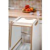 Učící věž Kitchen helper Montessori KIDSWOOD MAXI SAFE (NEW) - bílý