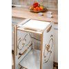 Učící věž Kitchen helper Montessori KIDSWOOD Smile - bílý