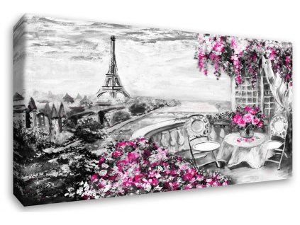 Obraz - Malovaná Paříž (Velikost (šířka x výška) 120x80 cm)