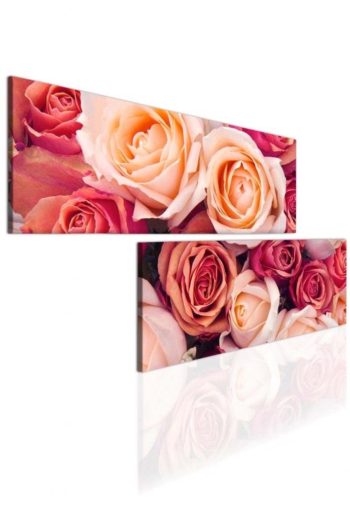 Atypický obraz růže Velikost (šířka x výška): 160x80 cm