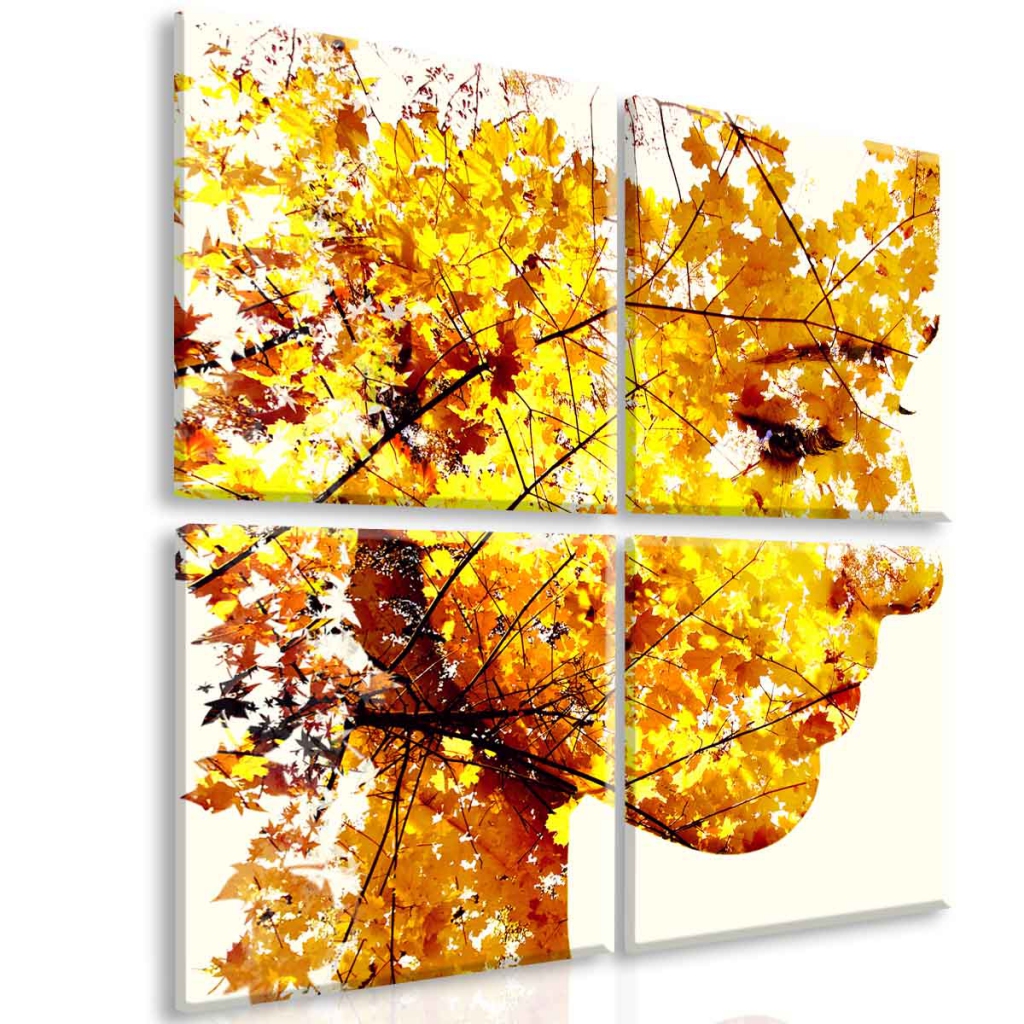 Obraz na stěnu Pohled podzimu Velikost: 60x60 cm