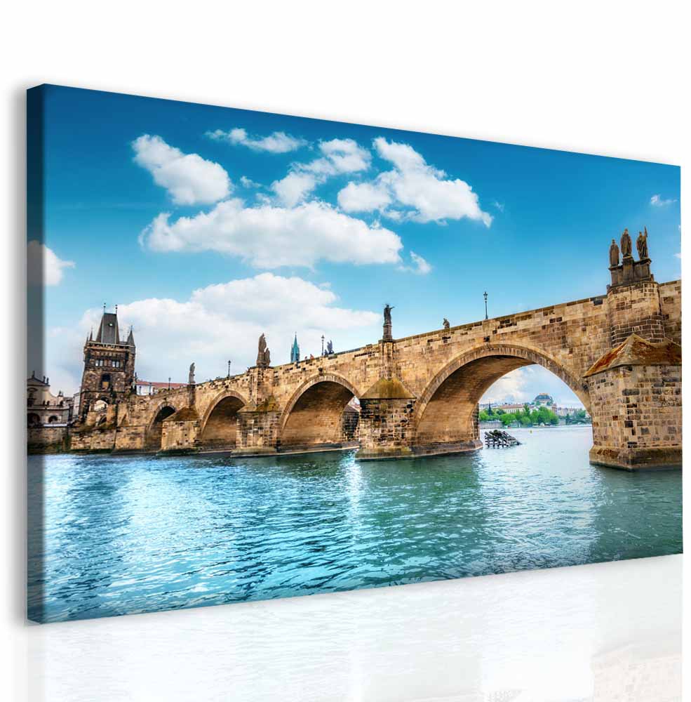 Pražský Karlův most Velikost: 110x60 cm