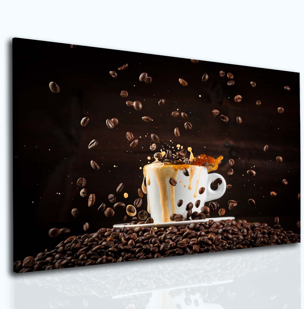 Vášeň pro kávu Velikost (šířka x výška): 120x80 cm