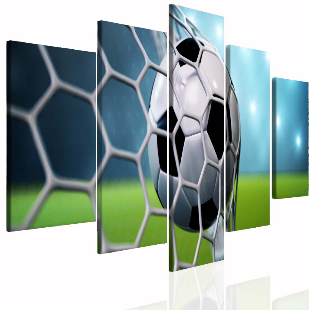 Dětský obraz fotbal Velikost (šířka x výška): 150x70 cm