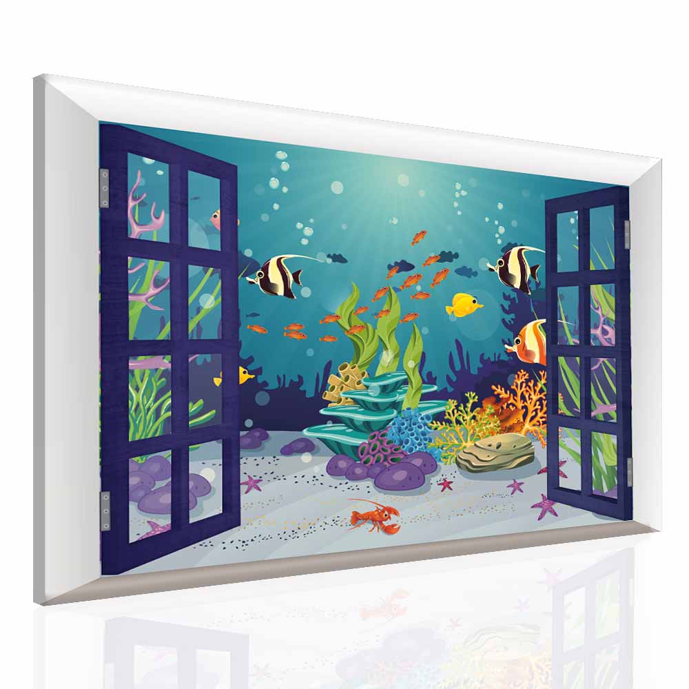 Dětský obraz podmořský svět Velikost: 90x60 cm