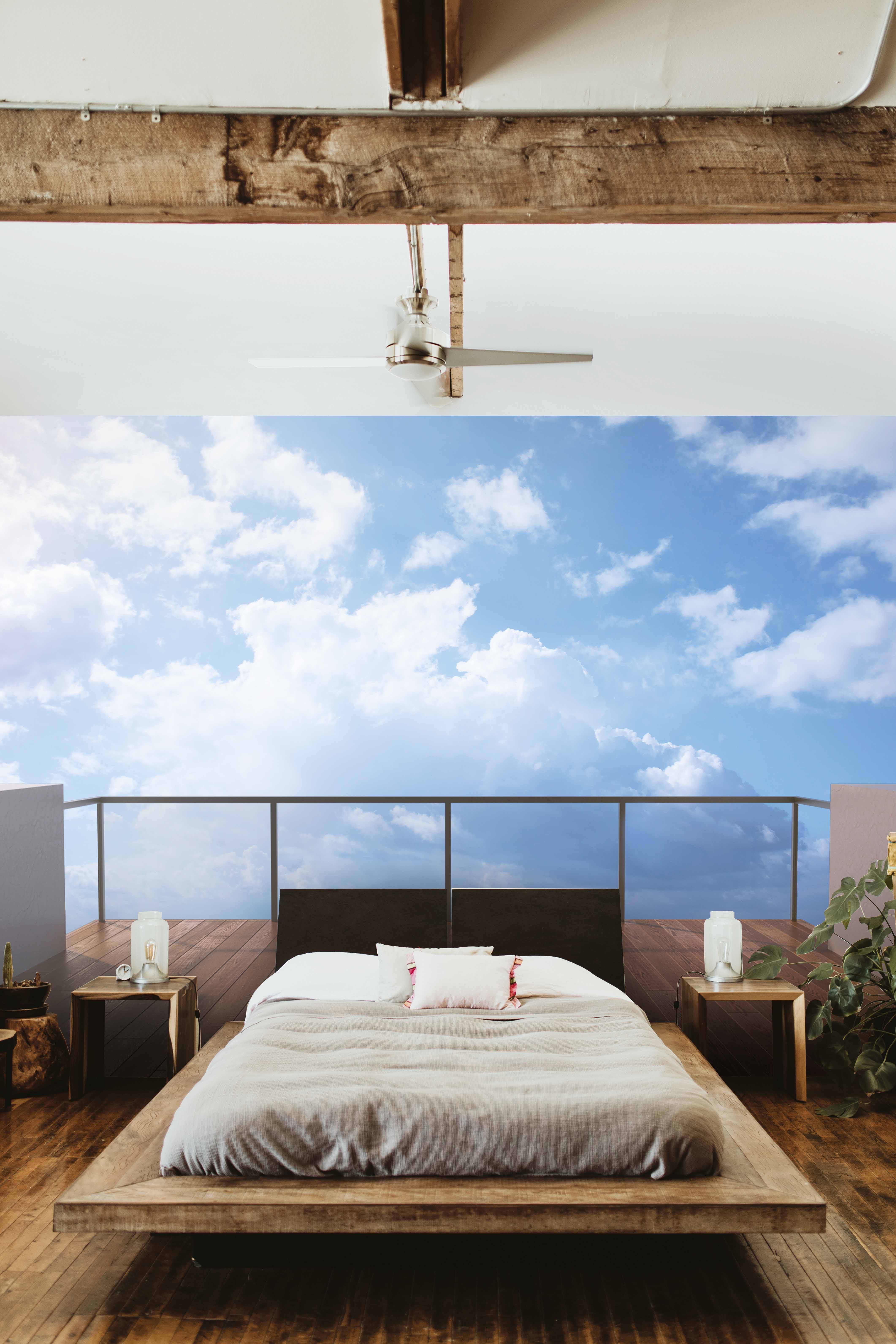 3D tapeta Výhled na mraky Vel (šířka x výška): 360 x 260 cm