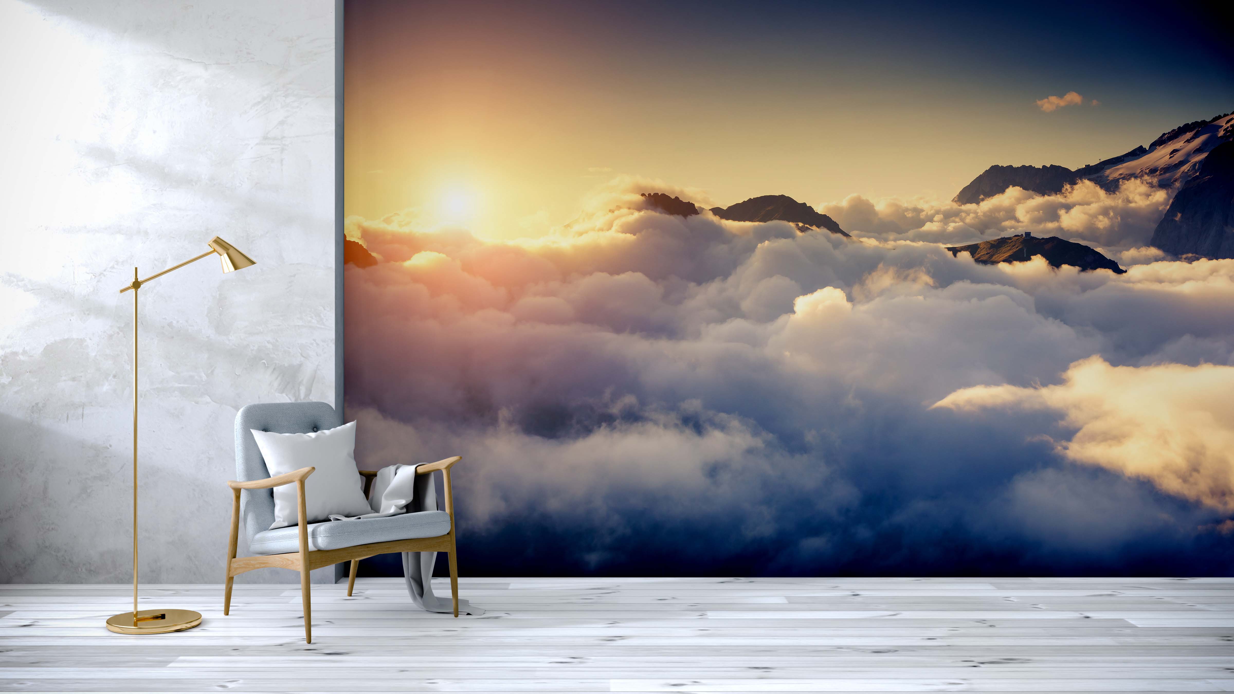 Tapeta Oblaka Vel (šířka x výška): 216 x 140 cm
