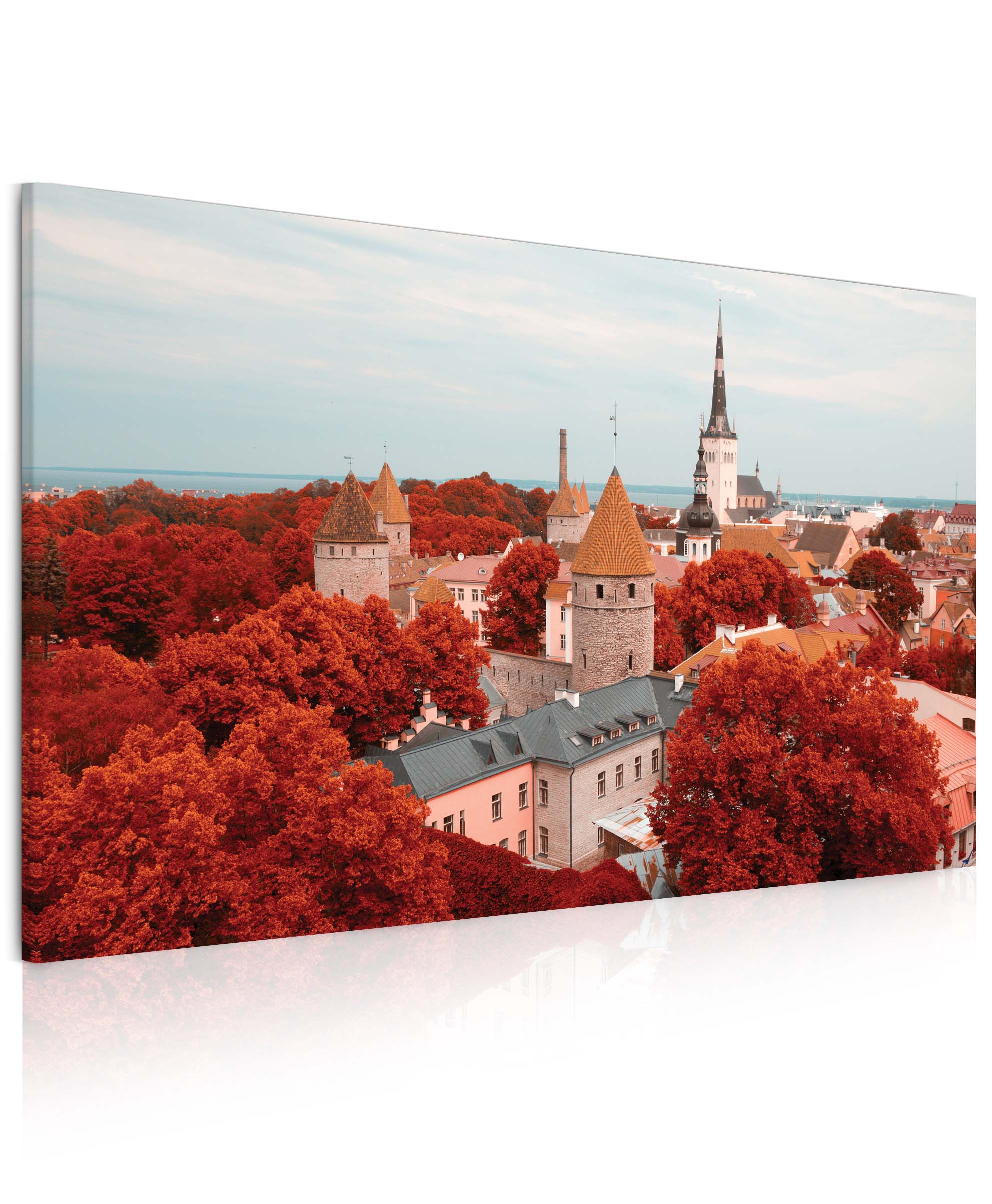 Obraz Město Tallinn Velikost: 150x100 cm