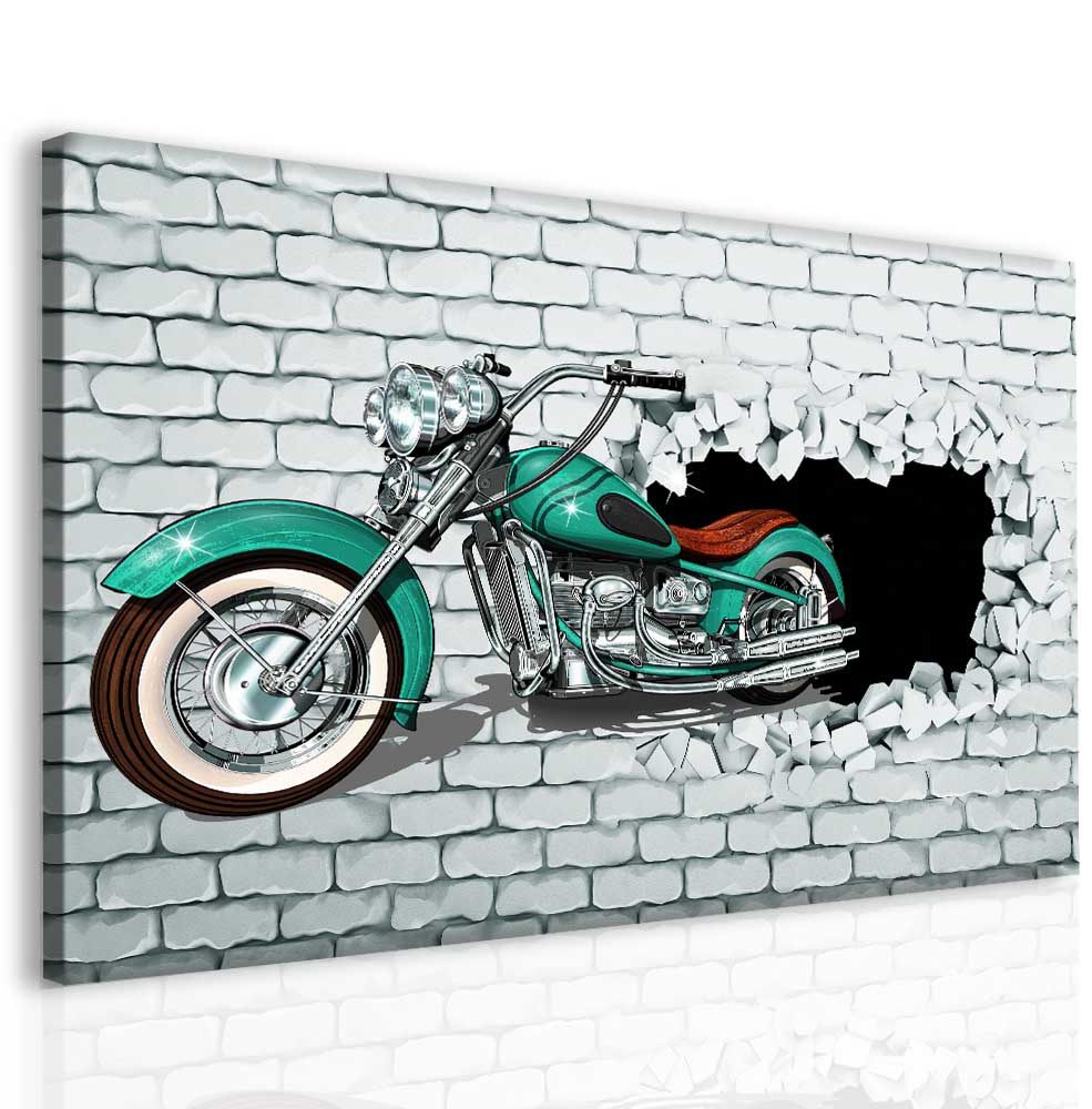 Moderní obraz - motorka Velikost: 150x100 cm
