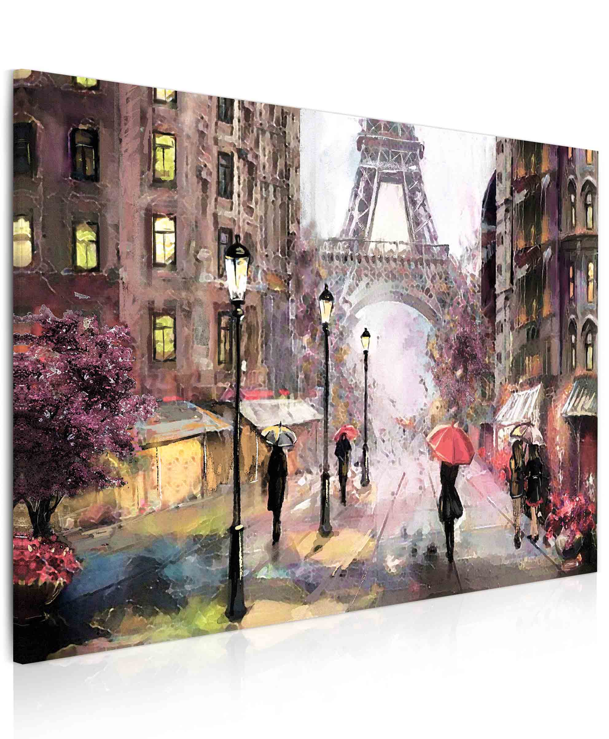 Obraz - Pařížská ulice Velikost: 150x100 cm