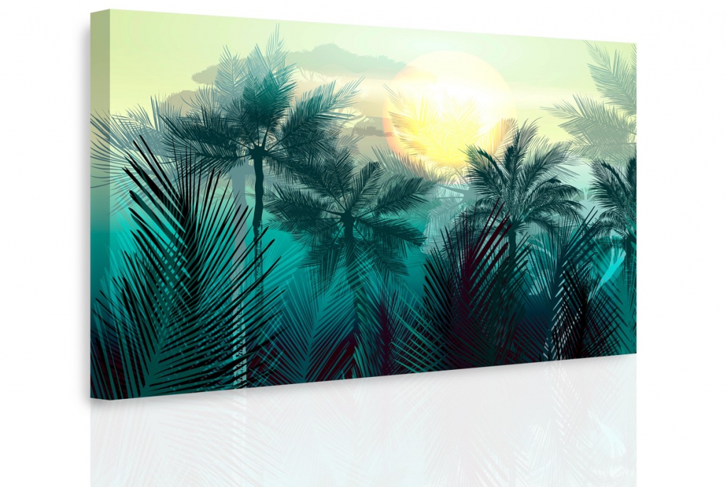 Obraz - Tajemná jungle Velikost: 120x80 cm