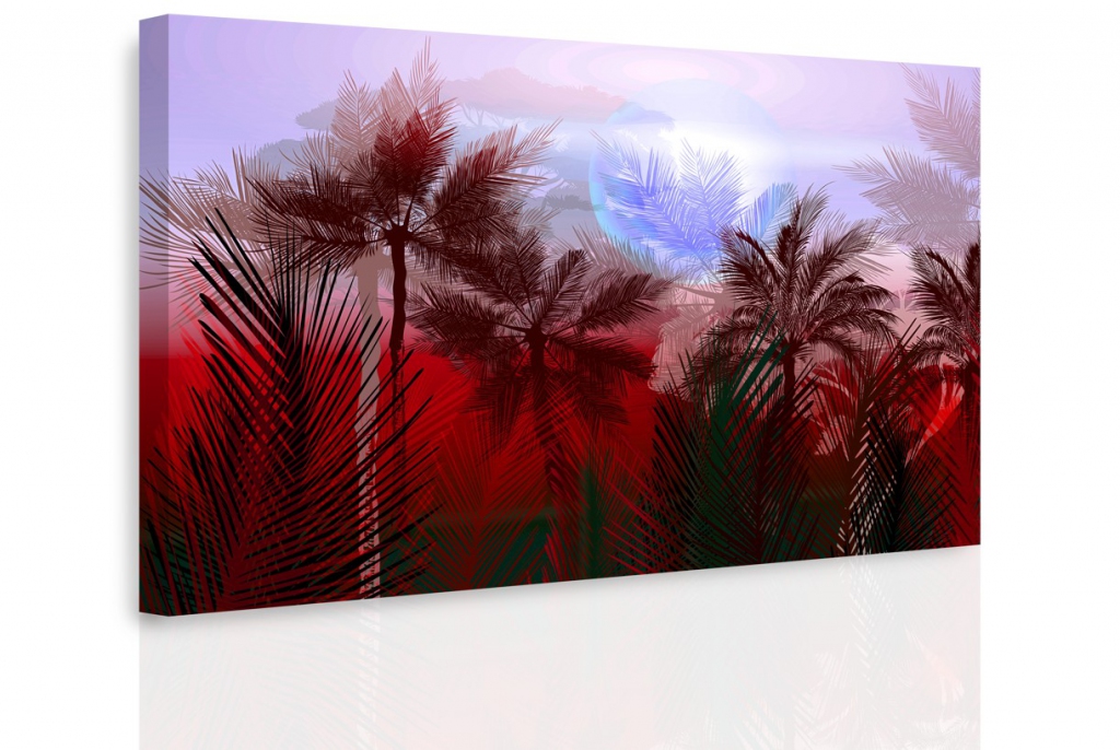 Obraz - Tajemná jungle II. Velikost: 90x60 cm