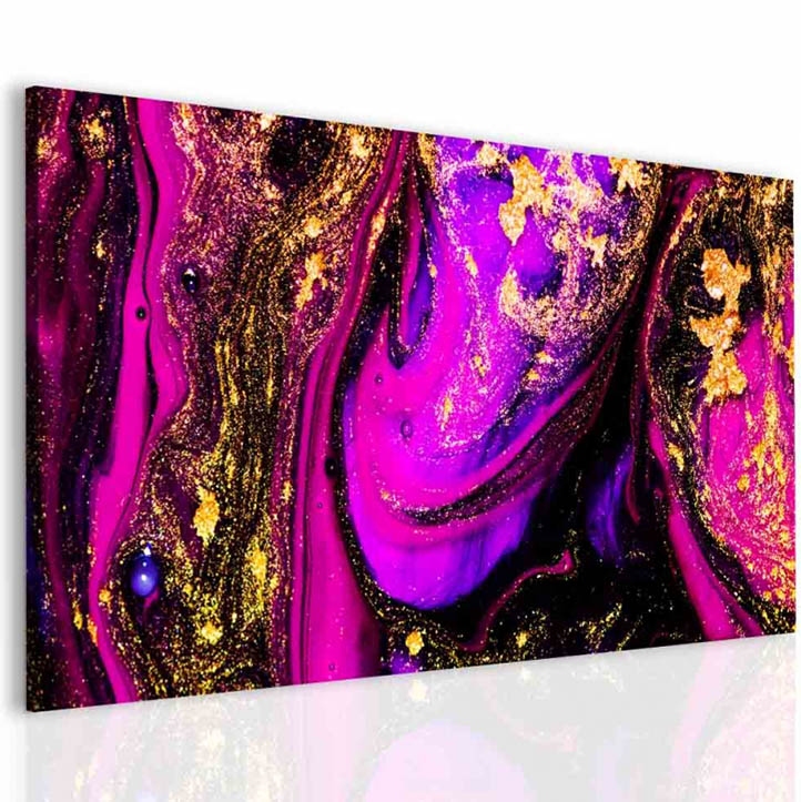 Obraz Abstraktní purpurová Velikost (šířka x výška): 60x40 cm