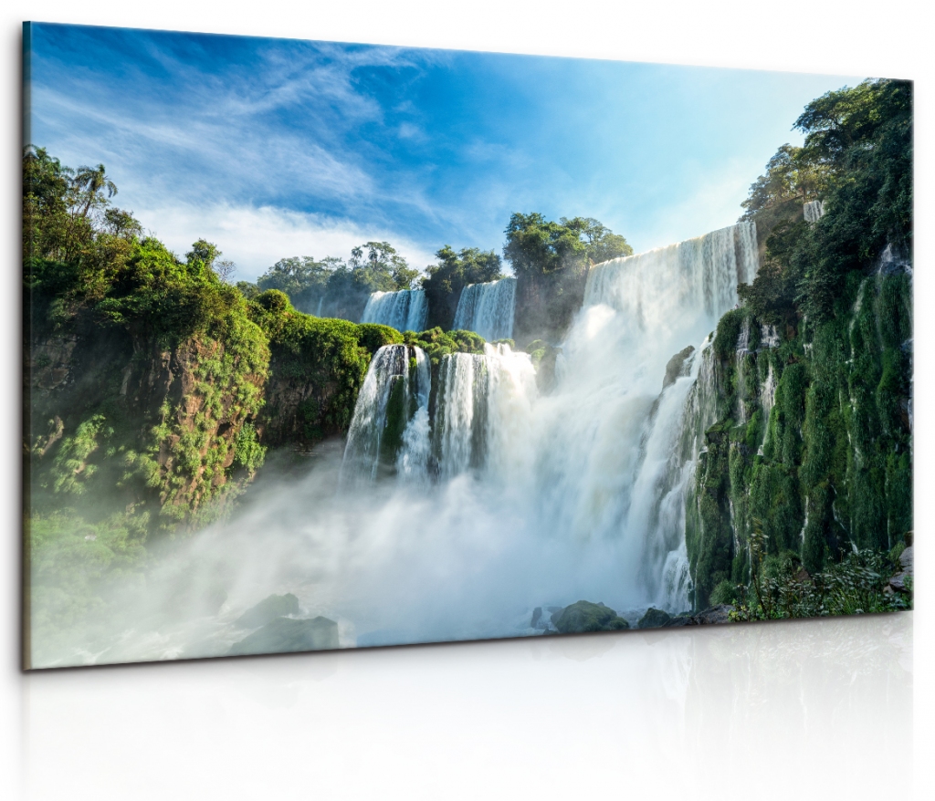 Obraz Argentinský vodopád Velikost: 90x60 cm